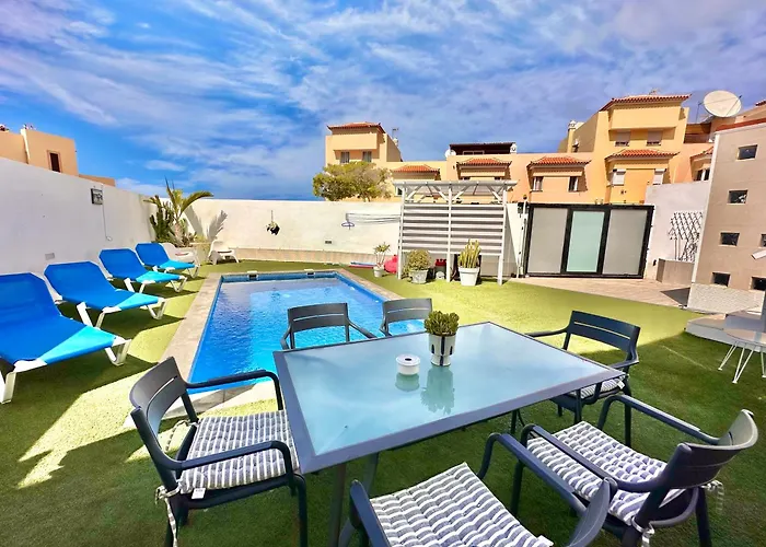 El Mar House & Private Heated Pool * Costa Adeje (Tenerife)