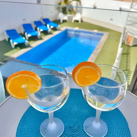Apartman El Mar House & Private Heated Pool Costa Adeje (Tenerife)